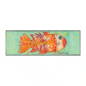 tapis funky fish de chez kleen tex 60x180