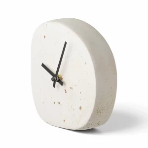 horloge à poser forme galet