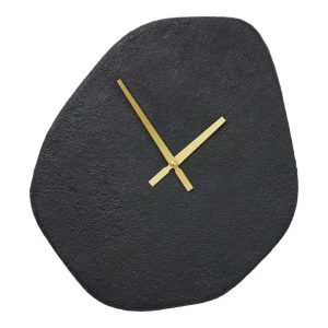 horloge-originale-forme-organique-noir