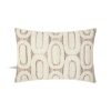 Coussin beige bohème 30 x 50 cm