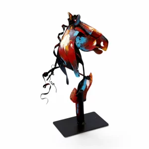 sculpture de cheval